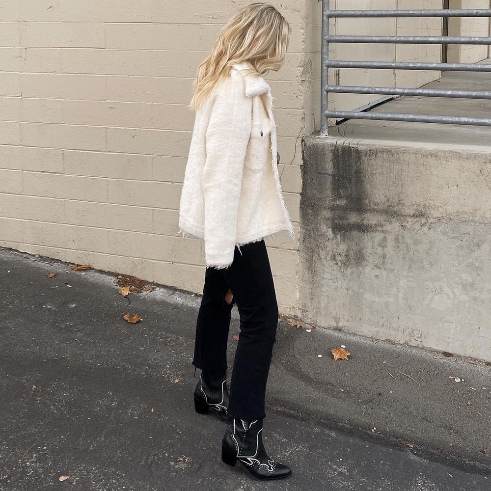 Fuzzy shacket